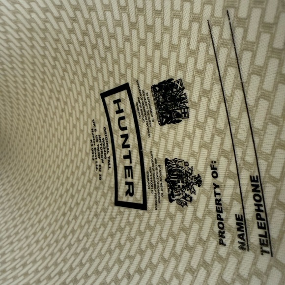 Women's Original Tall Rain Boots Navy Blue Rubber Waterproof Wellies size 7M/8F - Picture 14 of 15